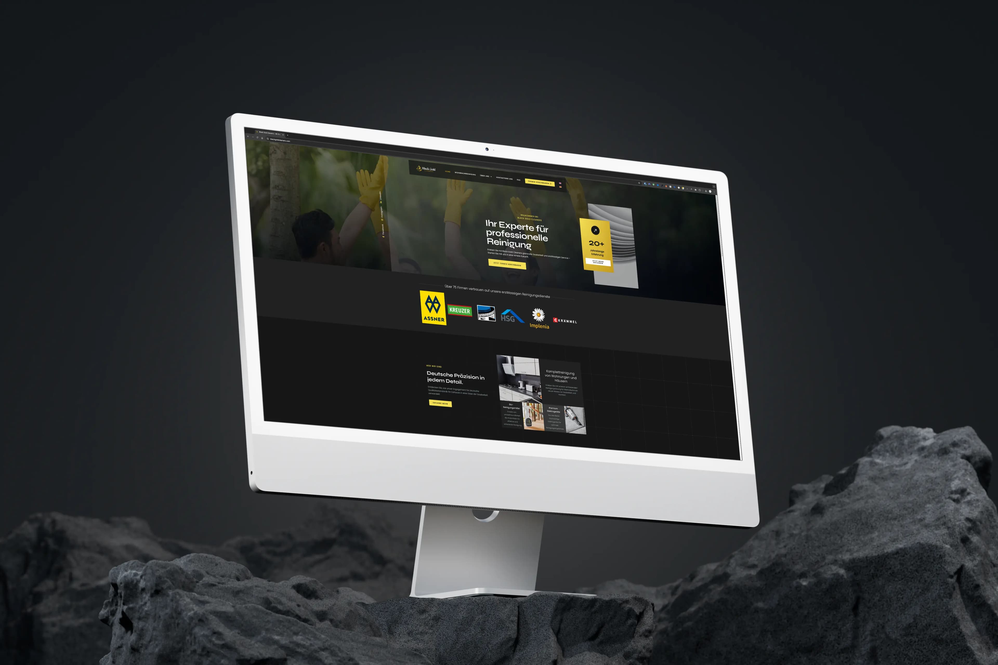 Black Gold Cleaners Desktop-Mockup